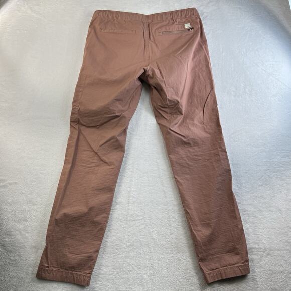 Vuori M Pants DuraTerra Ripstop 2-Way Stretch Organic Cotton Outdoor Terracotta - Picture 8 of 14
